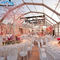 Khổng lồ Polygon Lều chống ăn mòn với trang trí đám cưới lãng mạn