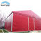 Lều cưới ngoài trời mái đỏ Một hình dạng cấu trúc nhôm cho 150 người